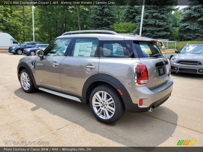 Melting Silver Metallic / Satellite Gray 2020 Mini Countryman Cooper S All4