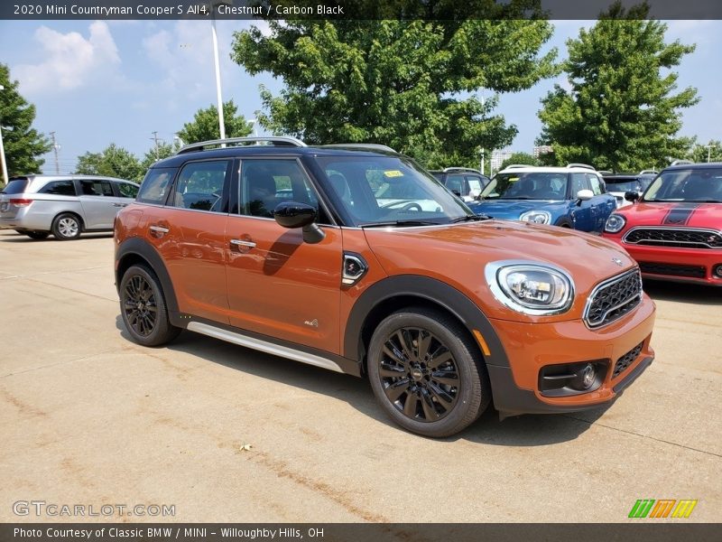 Chestnut / Carbon Black 2020 Mini Countryman Cooper S All4
