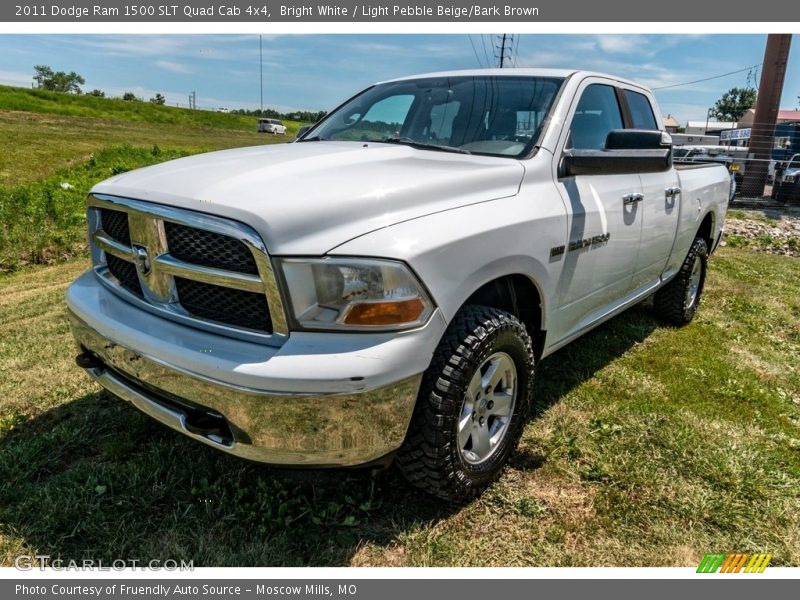 Front 3/4 View of 2011 Ram 1500 SLT Quad Cab 4x4