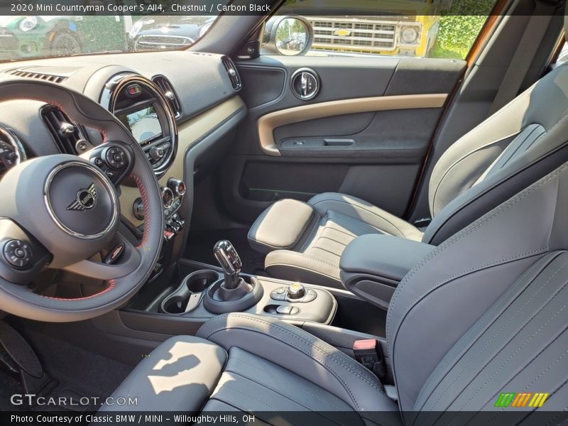 Chestnut / Carbon Black 2020 Mini Countryman Cooper S All4