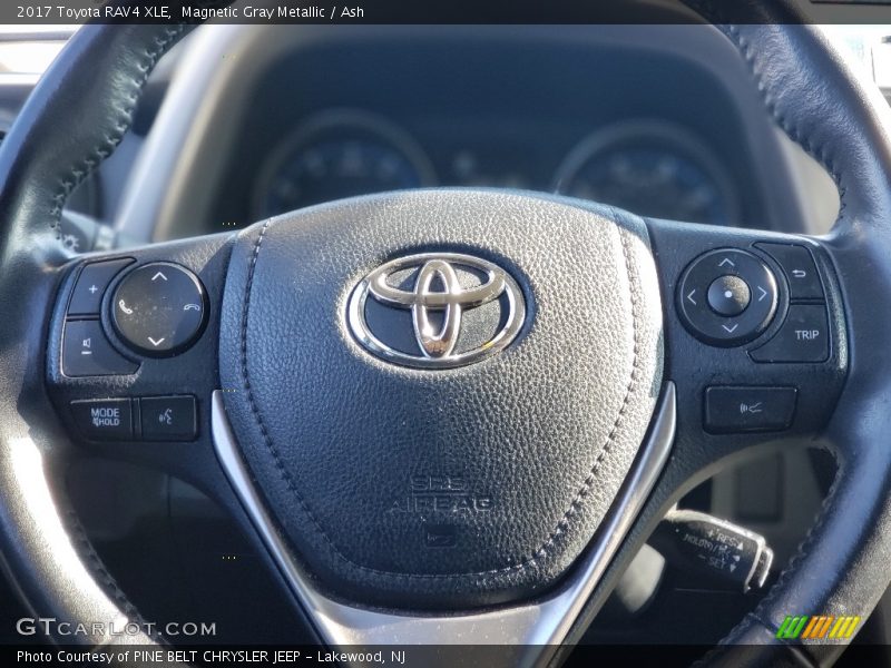 Magnetic Gray Metallic / Ash 2017 Toyota RAV4 XLE