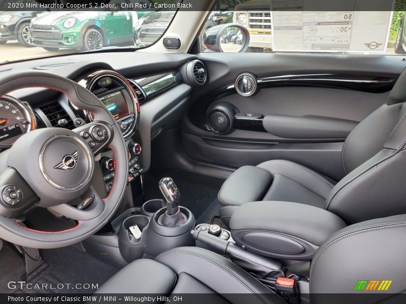 Chili Red / Carbon Black 2020 Mini Hardtop Cooper S 2 Door