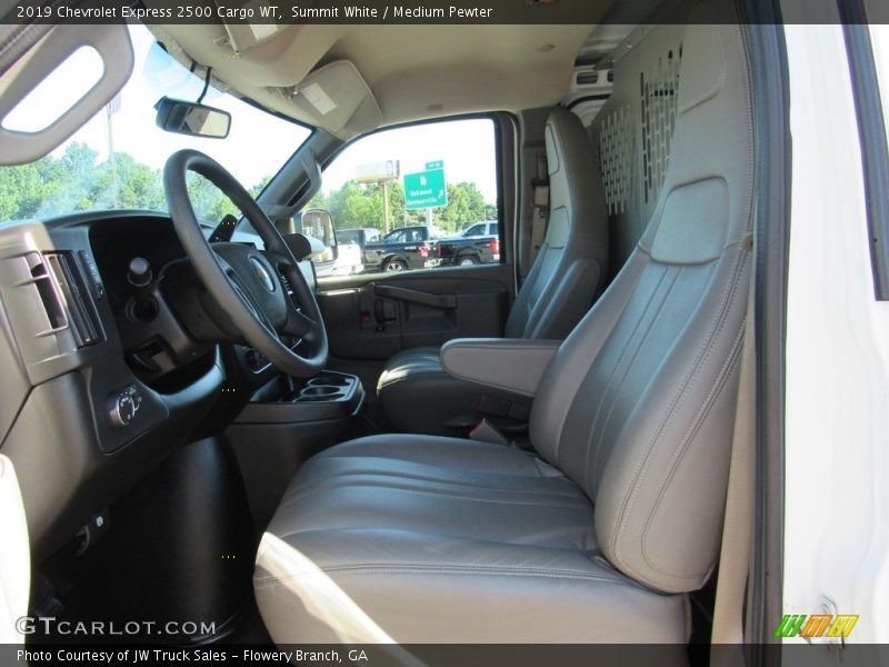 Summit White / Medium Pewter 2019 Chevrolet Express 2500 Cargo WT