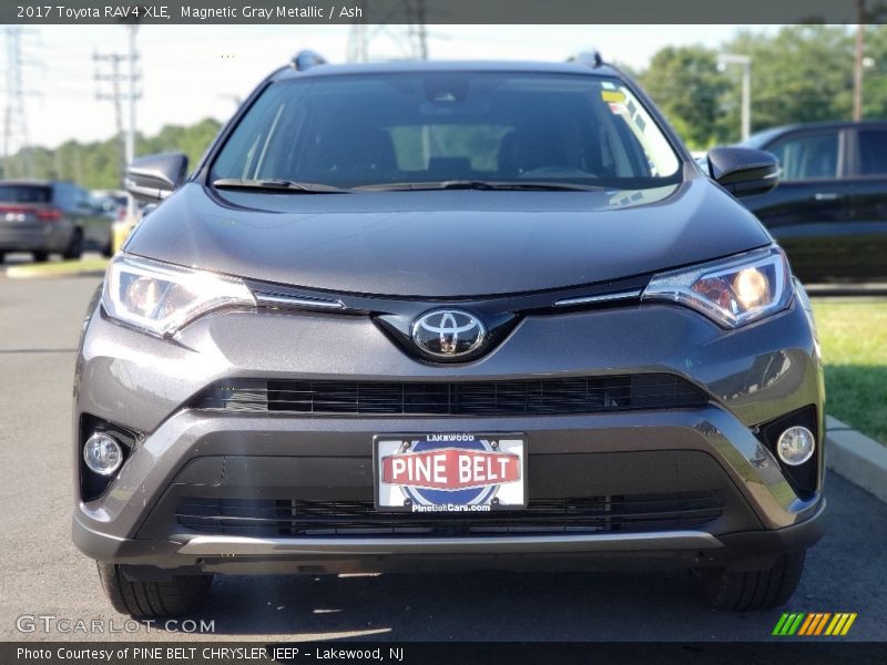 Magnetic Gray Metallic / Ash 2017 Toyota RAV4 XLE