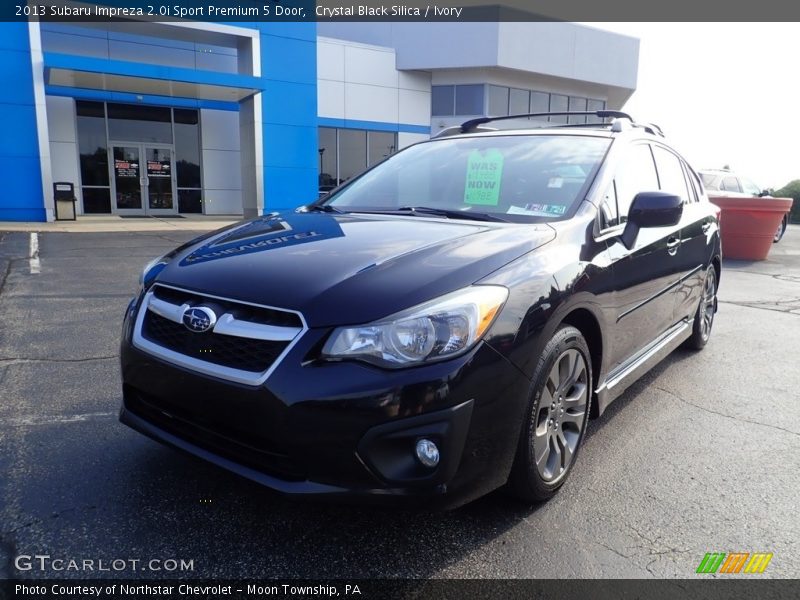 Crystal Black Silica / Ivory 2013 Subaru Impreza 2.0i Sport Premium 5 Door