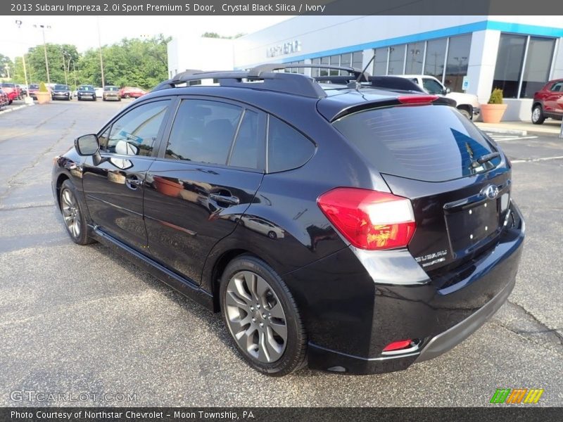 Crystal Black Silica / Ivory 2013 Subaru Impreza 2.0i Sport Premium 5 Door