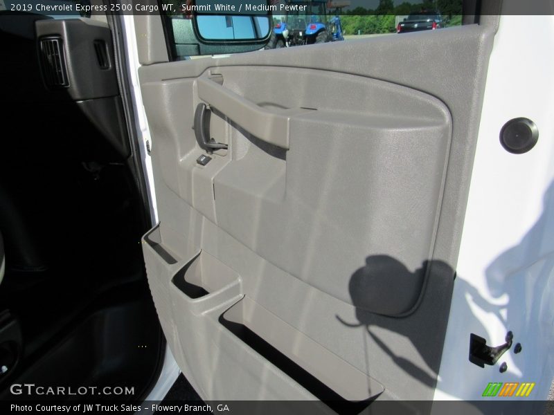 Summit White / Medium Pewter 2019 Chevrolet Express 2500 Cargo WT