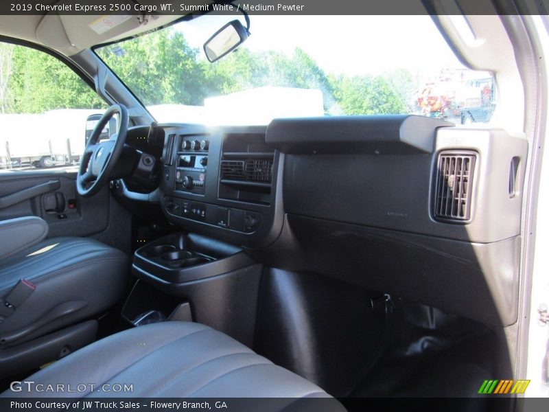 Summit White / Medium Pewter 2019 Chevrolet Express 2500 Cargo WT