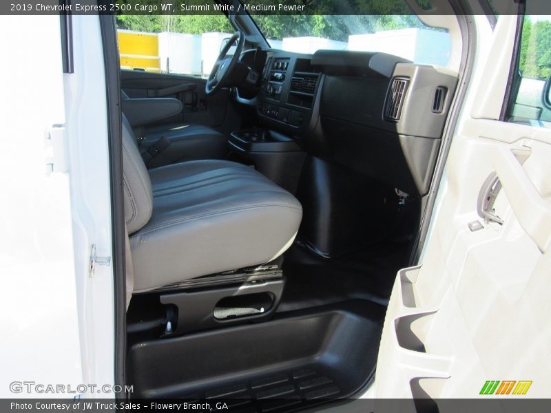 Summit White / Medium Pewter 2019 Chevrolet Express 2500 Cargo WT