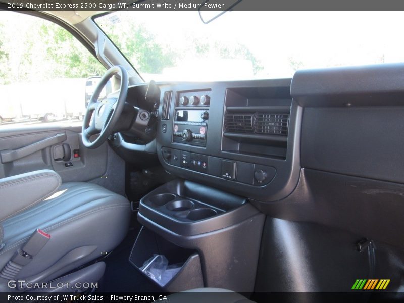 Summit White / Medium Pewter 2019 Chevrolet Express 2500 Cargo WT
