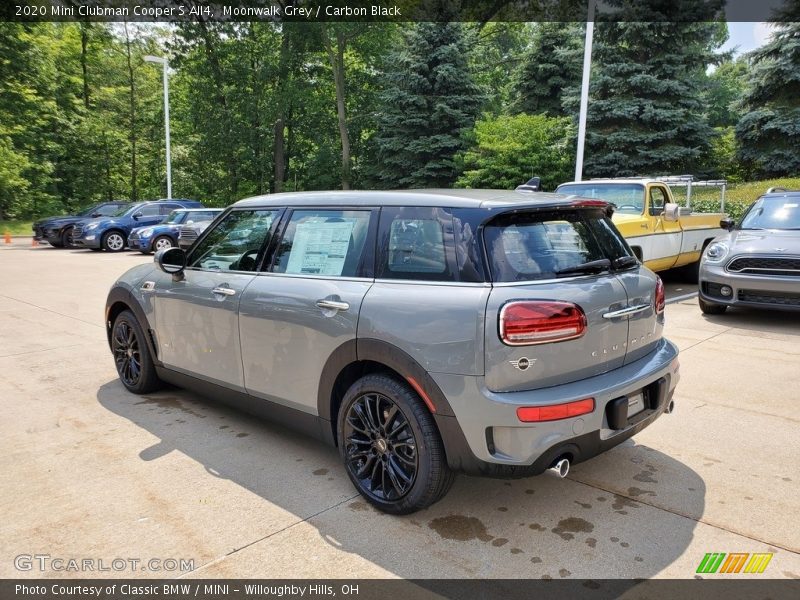 Moonwalk Grey / Carbon Black 2020 Mini Clubman Cooper S All4