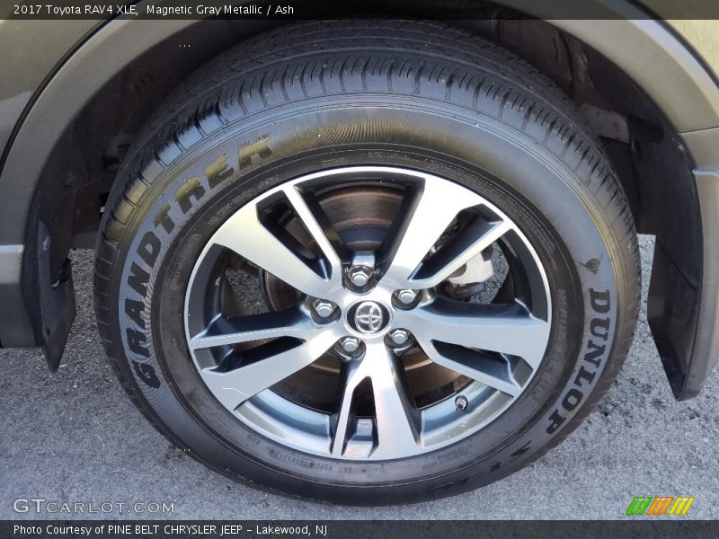Magnetic Gray Metallic / Ash 2017 Toyota RAV4 XLE