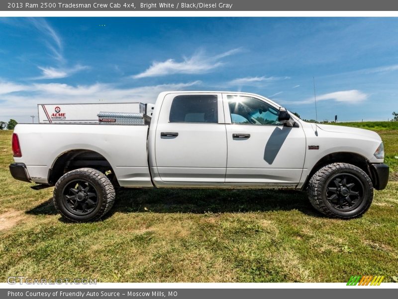 Bright White / Black/Diesel Gray 2013 Ram 2500 Tradesman Crew Cab 4x4