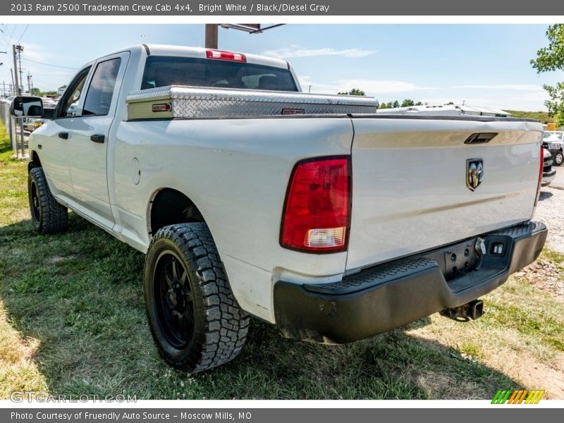 Bright White / Black/Diesel Gray 2013 Ram 2500 Tradesman Crew Cab 4x4