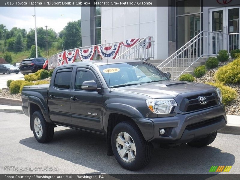 Magnetic Gray Metallic / Graphite 2015 Toyota Tacoma TRD Sport Double Cab 4x4