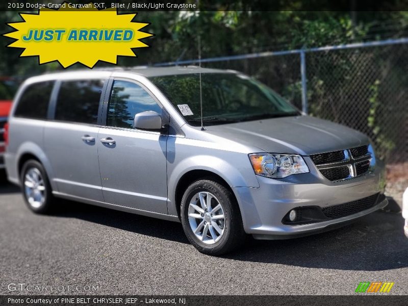 Billet / Black/Light Graystone 2019 Dodge Grand Caravan SXT