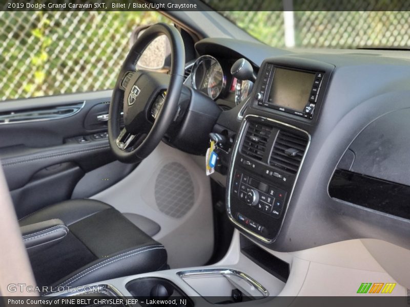 Billet / Black/Light Graystone 2019 Dodge Grand Caravan SXT