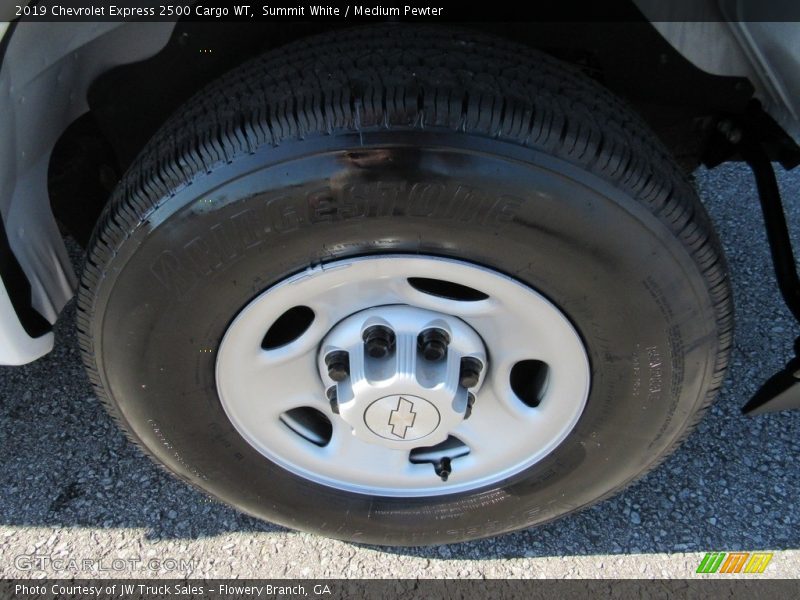 Summit White / Medium Pewter 2019 Chevrolet Express 2500 Cargo WT