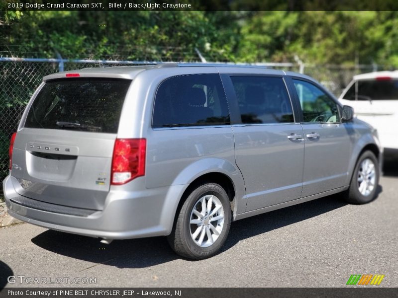Billet / Black/Light Graystone 2019 Dodge Grand Caravan SXT