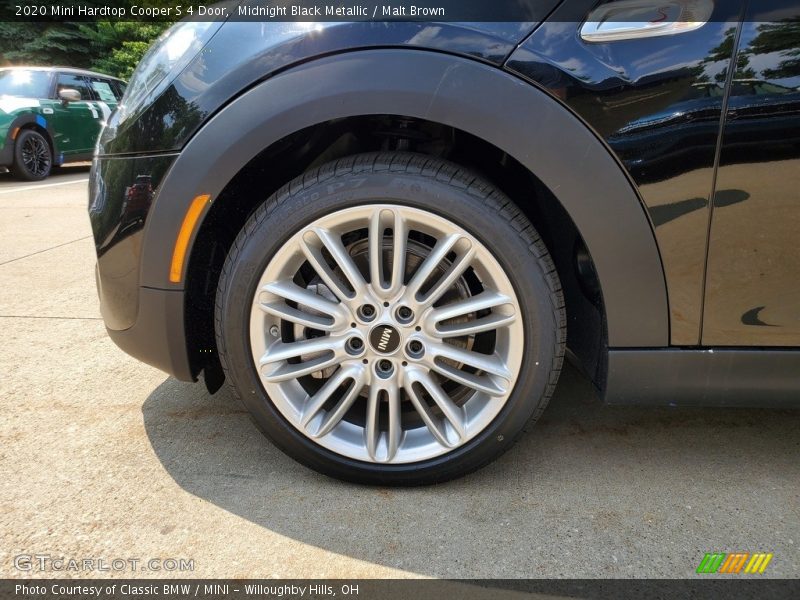 Midnight Black Metallic / Malt Brown 2020 Mini Hardtop Cooper S 4 Door