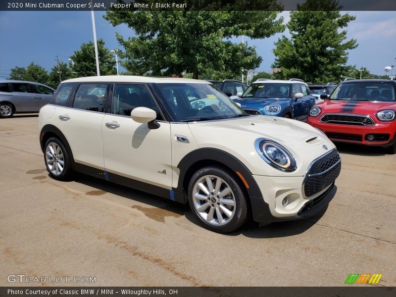 Pepper White / Black Pearl 2020 Mini Clubman Cooper S All4