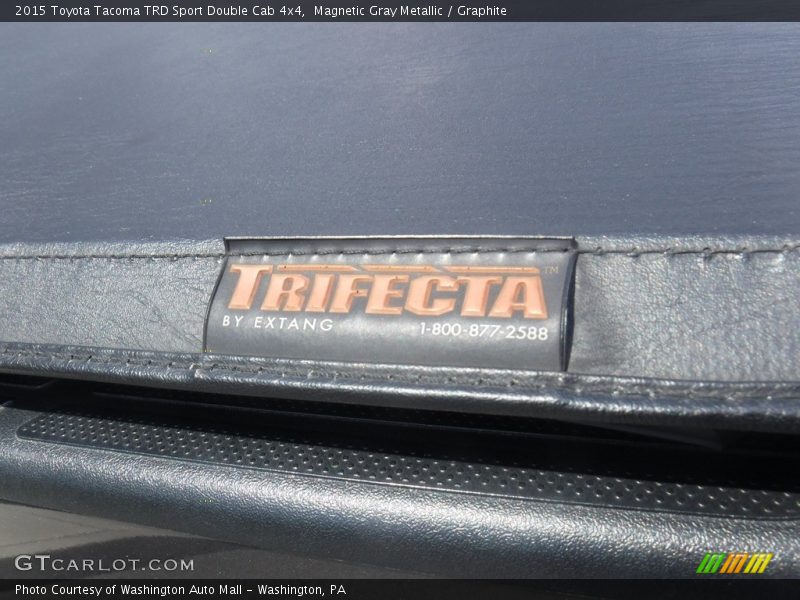 Magnetic Gray Metallic / Graphite 2015 Toyota Tacoma TRD Sport Double Cab 4x4