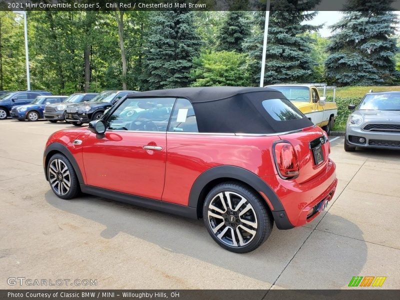  2021 Convertible Cooper S Chili Red