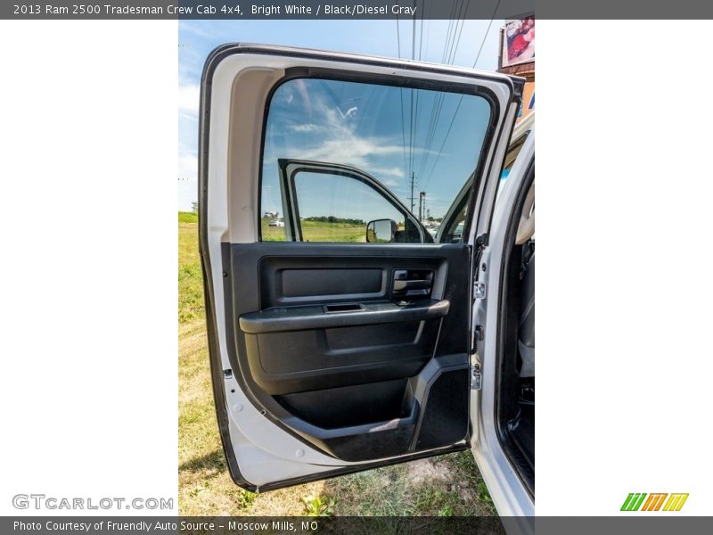 Bright White / Black/Diesel Gray 2013 Ram 2500 Tradesman Crew Cab 4x4