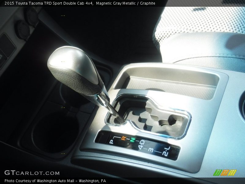 Magnetic Gray Metallic / Graphite 2015 Toyota Tacoma TRD Sport Double Cab 4x4
