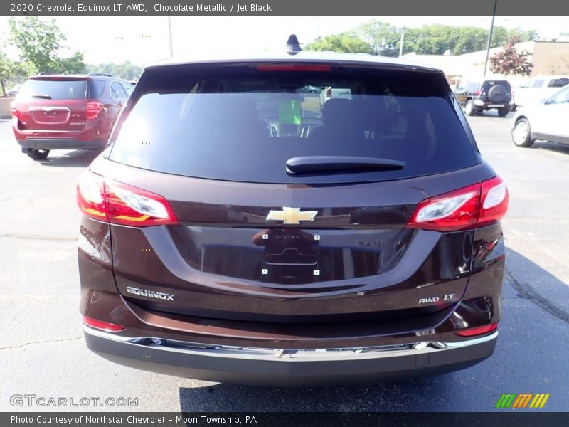 Chocolate Metallic / Jet Black 2020 Chevrolet Equinox LT AWD