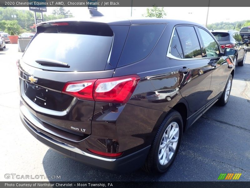 Chocolate Metallic / Jet Black 2020 Chevrolet Equinox LT AWD