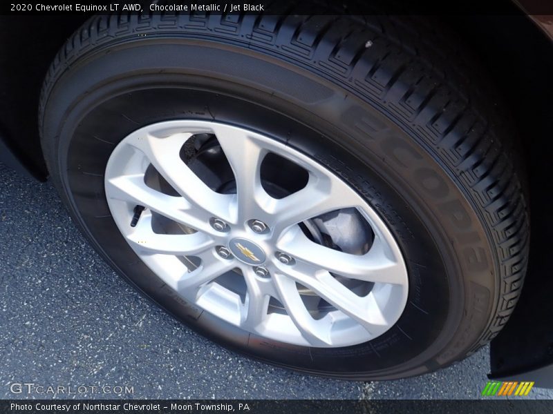 Chocolate Metallic / Jet Black 2020 Chevrolet Equinox LT AWD