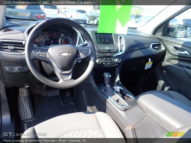 Chocolate Metallic / Jet Black 2020 Chevrolet Equinox LT AWD
