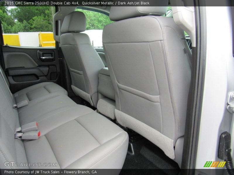 Rear Seat of 2016 Sierra 2500HD Double Cab 4x4