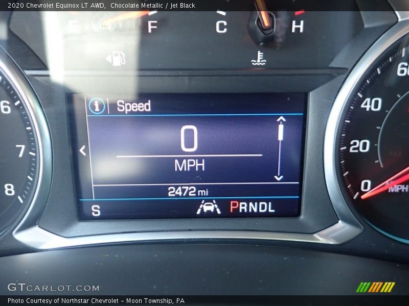 Chocolate Metallic / Jet Black 2020 Chevrolet Equinox LT AWD