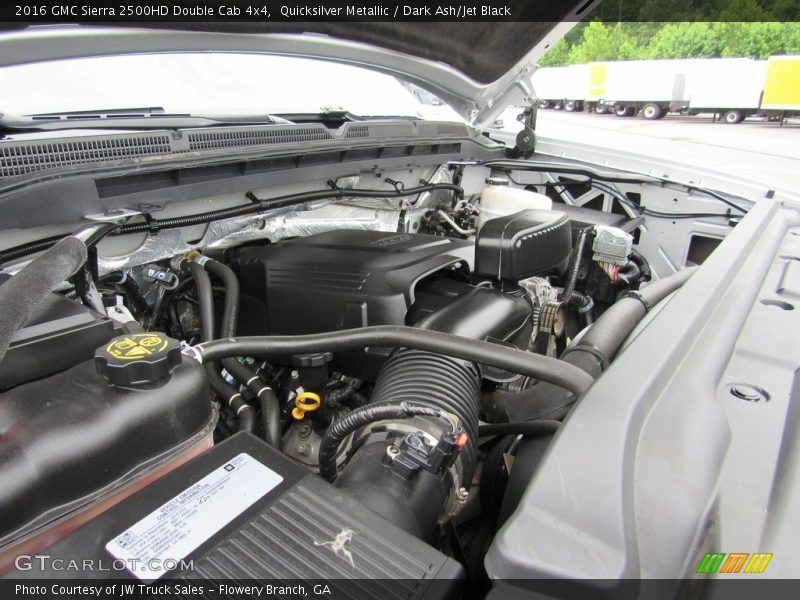  2016 Sierra 2500HD Double Cab 4x4 Engine - 6.0 Liter OHV 16-Valve VVT Vortec V8