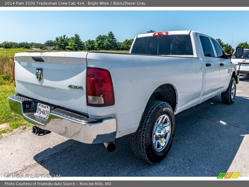 Bright White / Black/Diesel Gray 2014 Ram 3500 Tradesman Crew Cab 4x4