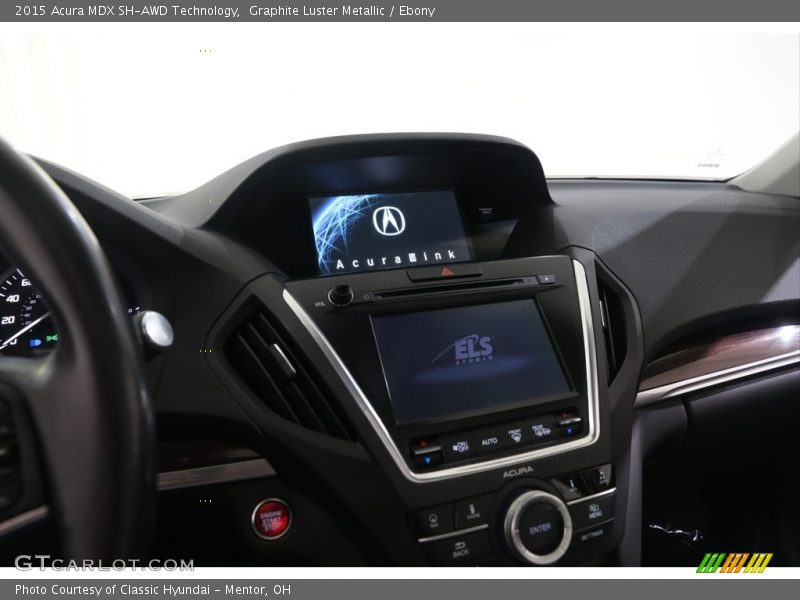 Graphite Luster Metallic / Ebony 2015 Acura MDX SH-AWD Technology