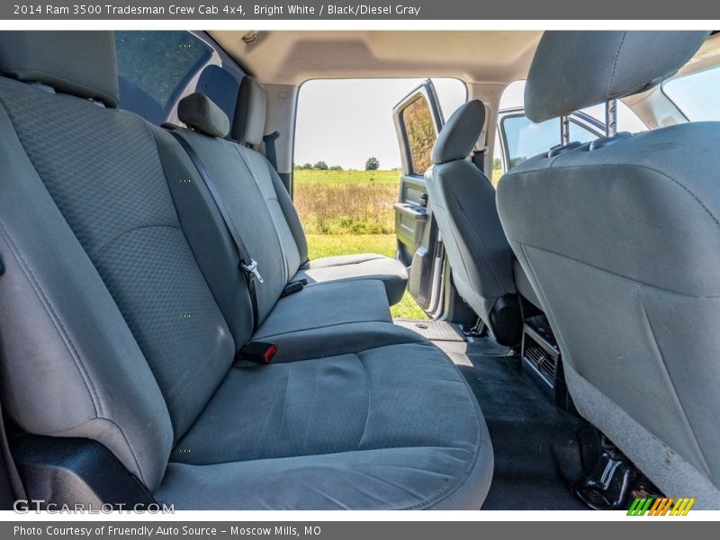 Bright White / Black/Diesel Gray 2014 Ram 3500 Tradesman Crew Cab 4x4