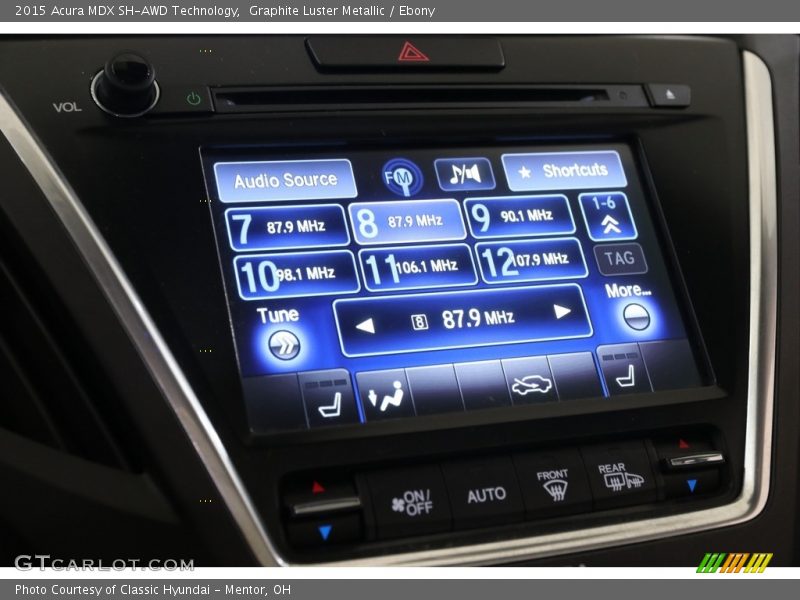 Graphite Luster Metallic / Ebony 2015 Acura MDX SH-AWD Technology