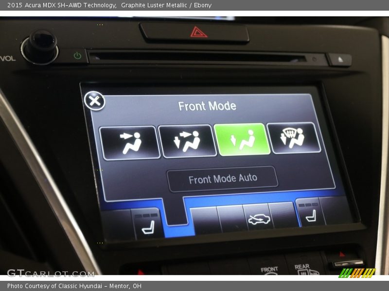 Graphite Luster Metallic / Ebony 2015 Acura MDX SH-AWD Technology
