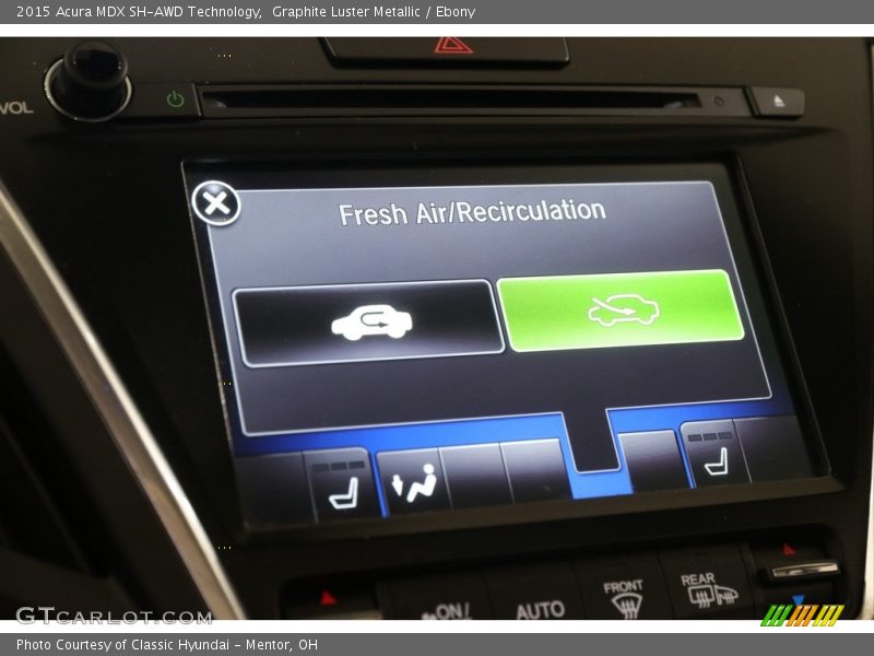 Graphite Luster Metallic / Ebony 2015 Acura MDX SH-AWD Technology