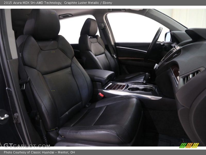 Graphite Luster Metallic / Ebony 2015 Acura MDX SH-AWD Technology