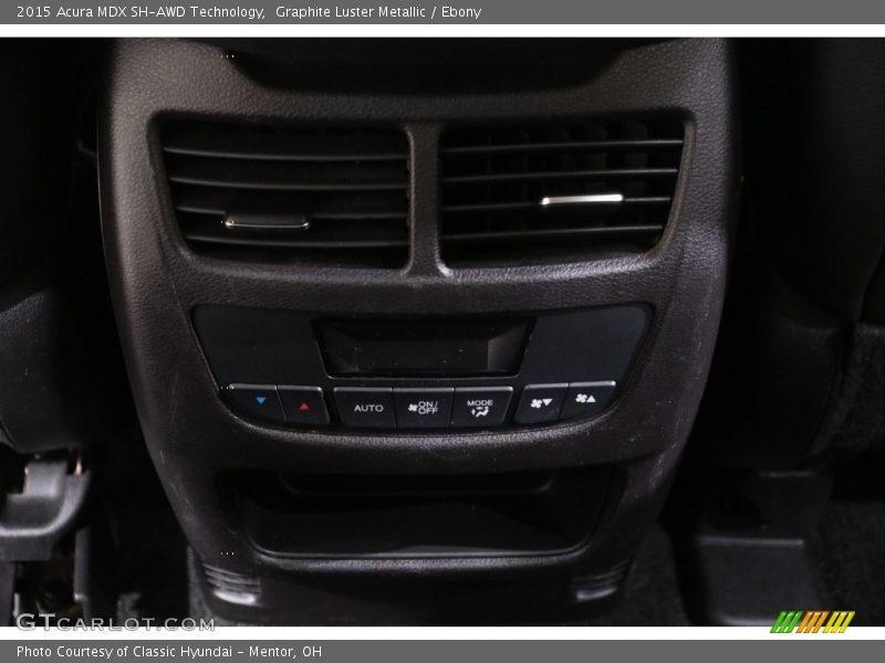 Graphite Luster Metallic / Ebony 2015 Acura MDX SH-AWD Technology