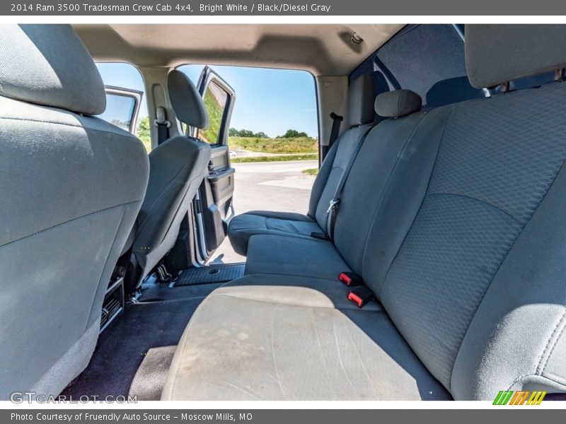 Bright White / Black/Diesel Gray 2014 Ram 3500 Tradesman Crew Cab 4x4