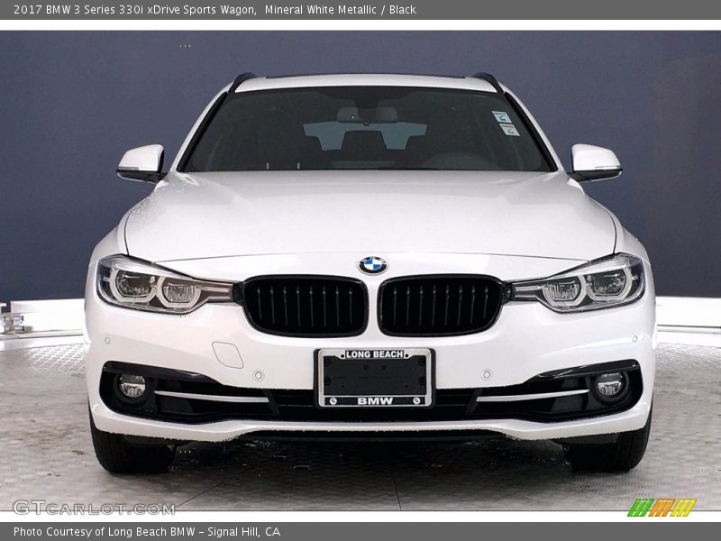 Mineral White Metallic / Black 2017 BMW 3 Series 330i xDrive Sports Wagon