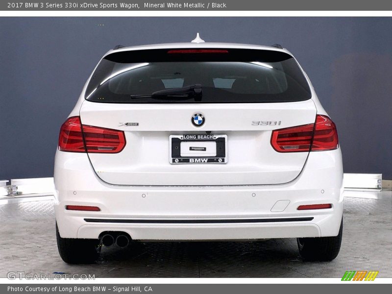 Mineral White Metallic / Black 2017 BMW 3 Series 330i xDrive Sports Wagon