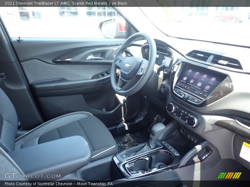 Scarlet Red Metallic / Jet Black 2021 Chevrolet TrailBlazer LT AWD