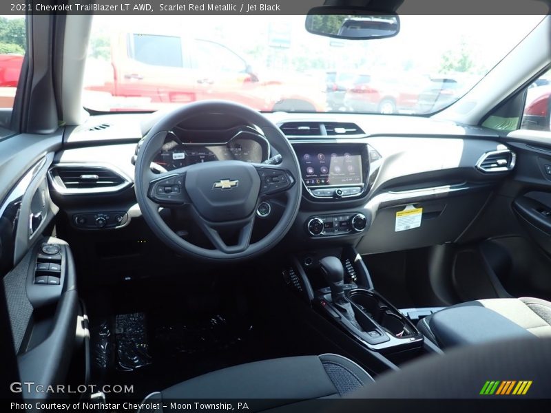 Scarlet Red Metallic / Jet Black 2021 Chevrolet TrailBlazer LT AWD