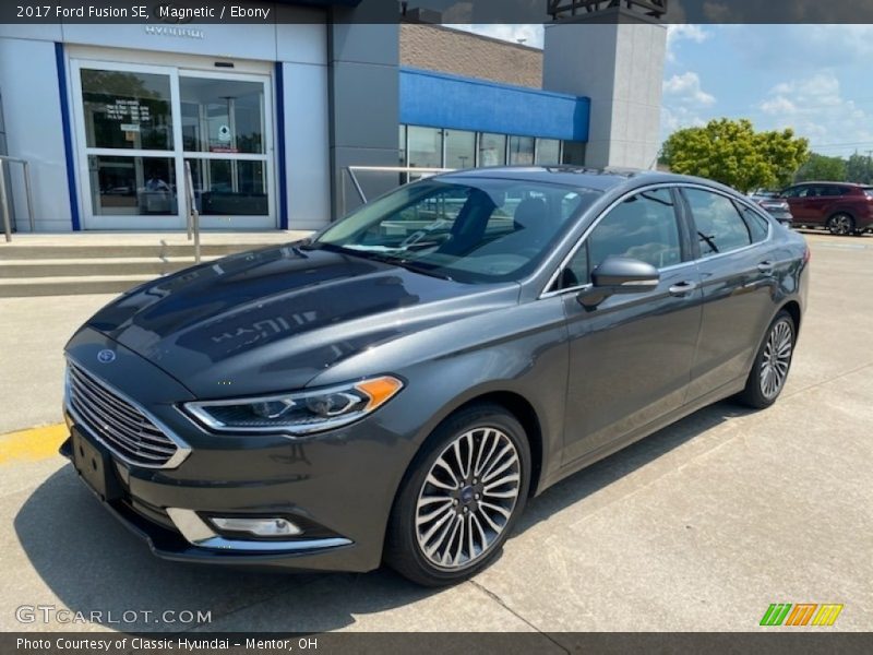 Magnetic / Ebony 2017 Ford Fusion SE